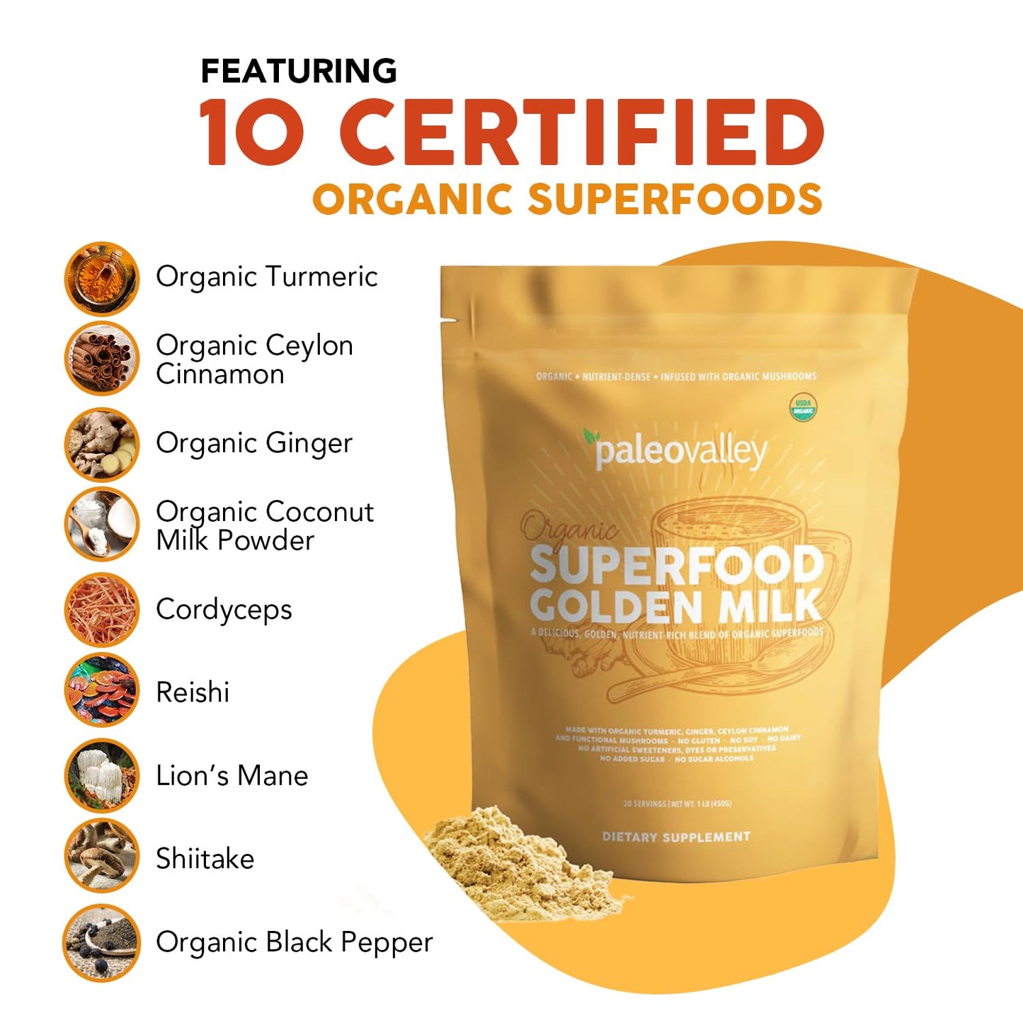 Paleovalley Superfood Golden Milk