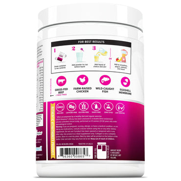Hydrolyzed Collagen Powder for Weight Loss - Collagen Burn Ultimate Beauty Complex Multi Collagen Peptides Powder for Women with Types I II III V and X for Fat Burning Support - Unflavored
