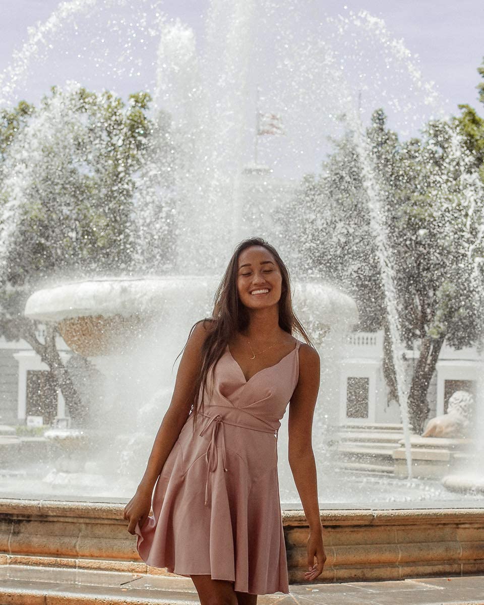 Gracefully Made Jewelry Moon Necklace - Dainty Crescent Moon Necklace for Women (Made in The USA (Gold)