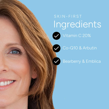 Rachel Moayer Luxe Vitamin C 20% Serum - Brightening Skin Corrector, Dark Spot Remover for Face, Anti-Aging, Vitamin C Brightening Serum