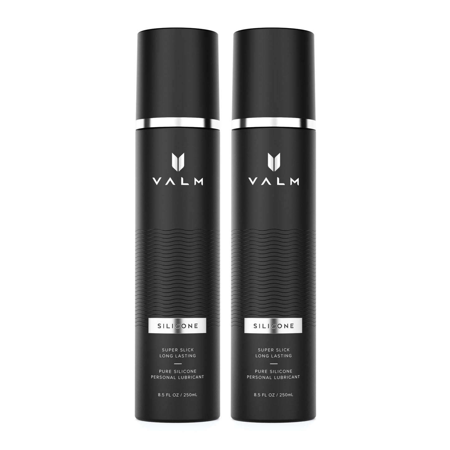 Valm Silicone Lube, Long Lasting, Silicone-Based Personal Lubricant for Men, Women, & Couples, 8.5 Fl Oz (Pack of 2)