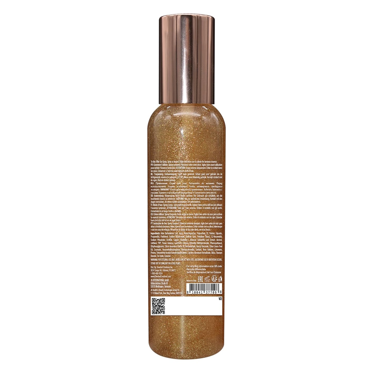 Devoted Creations Coco Creamsicle After Sun Refresher - Color Extending, Skin Refreshing, Body Energizing Body Spray
