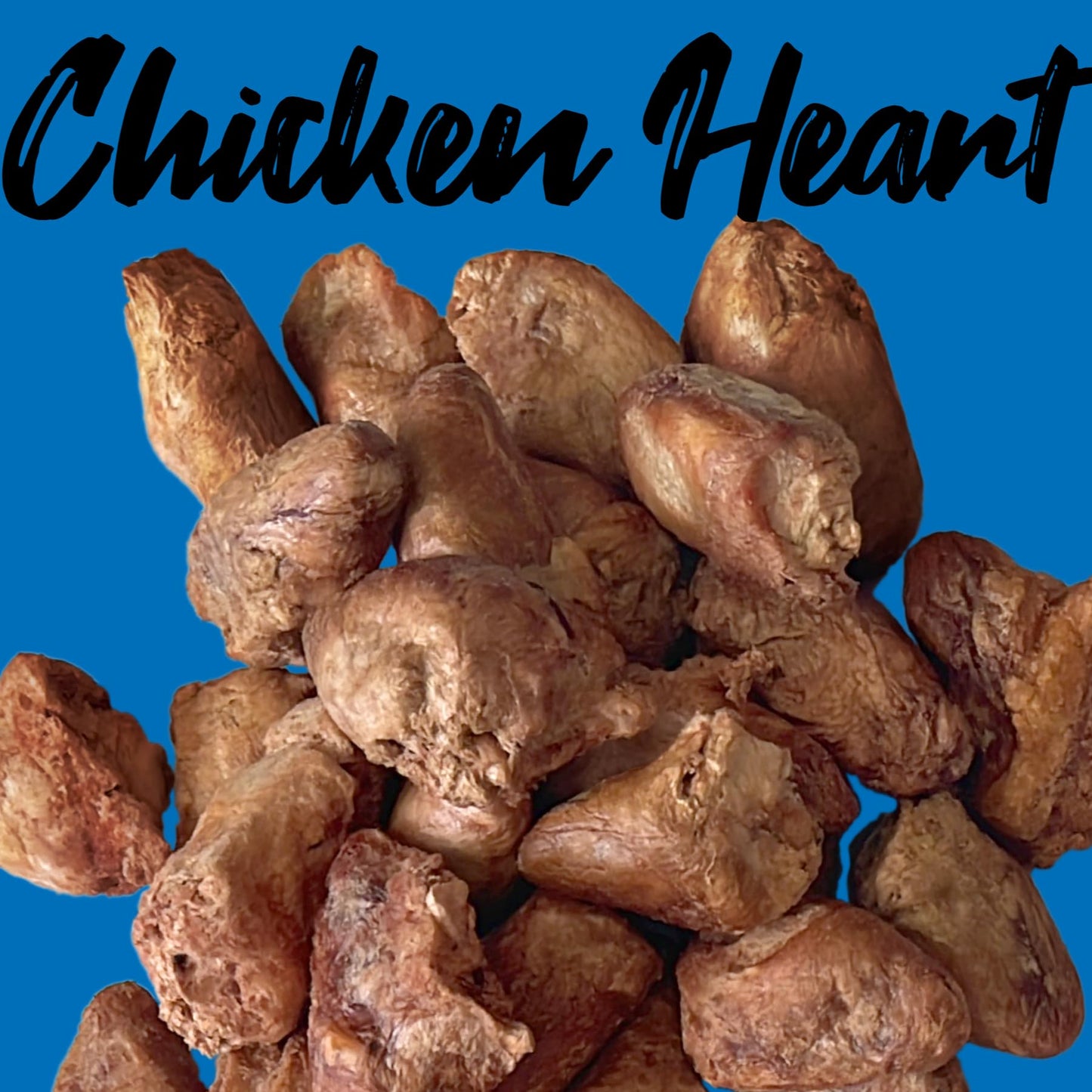 PETS ON STRIKE Freeze Dried Chicken Hearts for Dogs & Cats – Single Ingredient Dog Treats – USA Sourced & Made – High Protein, All Natural, Grain Free – Raw Freeze-Dried Training Treats (3oz)