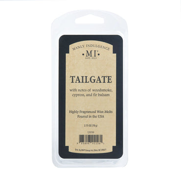 Manly Indulgence Tailgate Scented Wax Melts, Wax Melt Warmer Cubes, Long Lasting Scented Wax Warmer Cubes, 4 Pack, 6 Cubes Each - Made in The USA