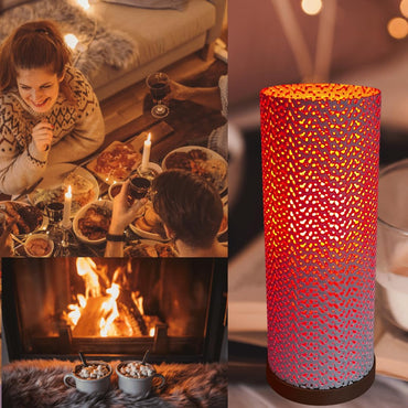 Surface Beam Lamp | Innovative Lamp for Night Stands, End Tables, & Coffee Tables | Ambient Color Changing Lighting | Made in USA (Surface, White)