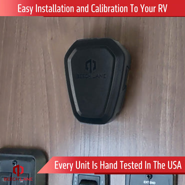 Beech Lane Wireless RV Leveling System, Made in the USA, User-Friendly Phone App With Real-Time Precise Leveling Measurements, Advanced Wireless Camper Leveler, Included AA Batteries, Patent Pending