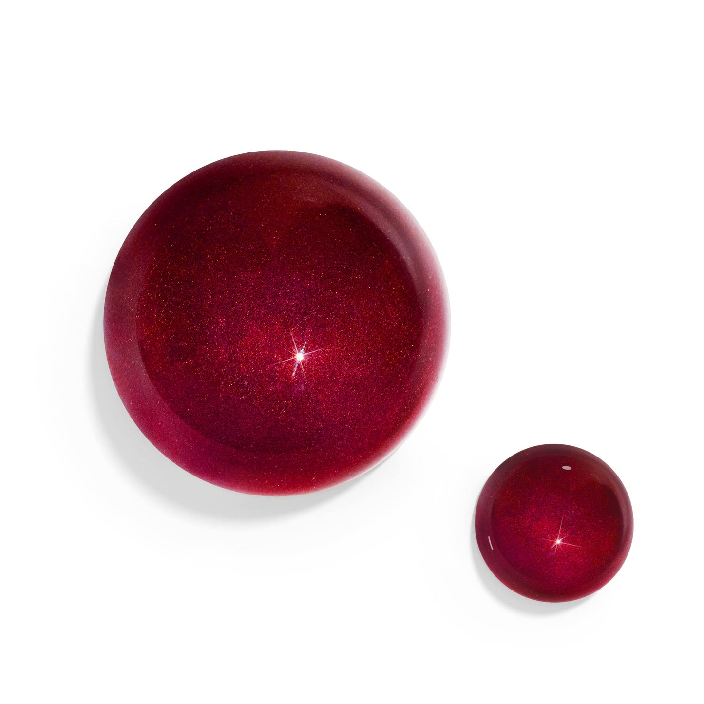 duri Nail Polish, 350 Passion, Deep Red Metallic Shimmer, Full Coverage, Quick Drying, Lasting, 0.45 Fl Oz