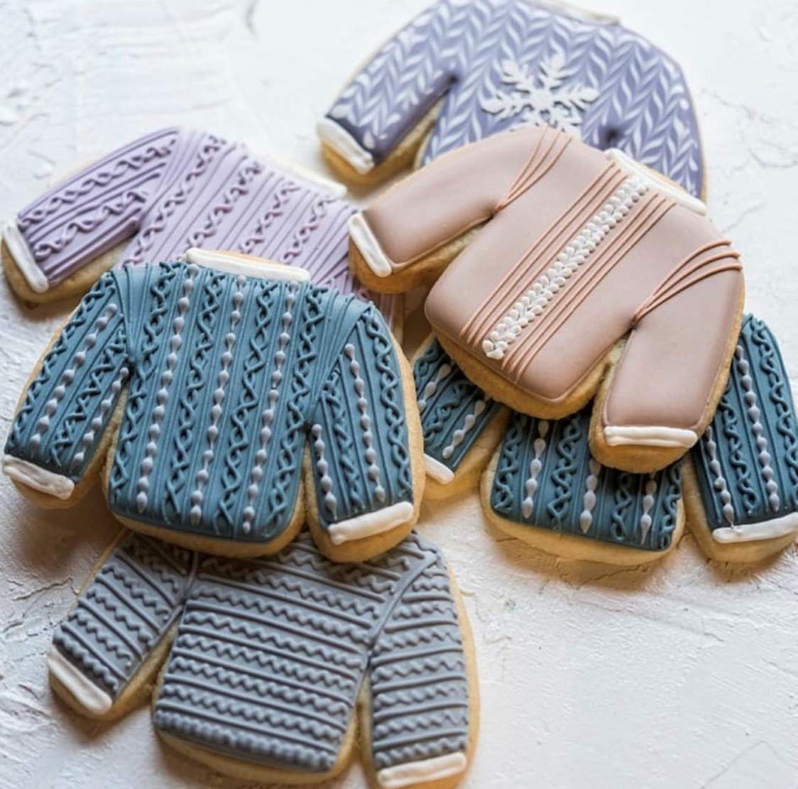 Ugly Christmas Sweater Cookie Cutter 4.25" Made in USA by Ann Clark