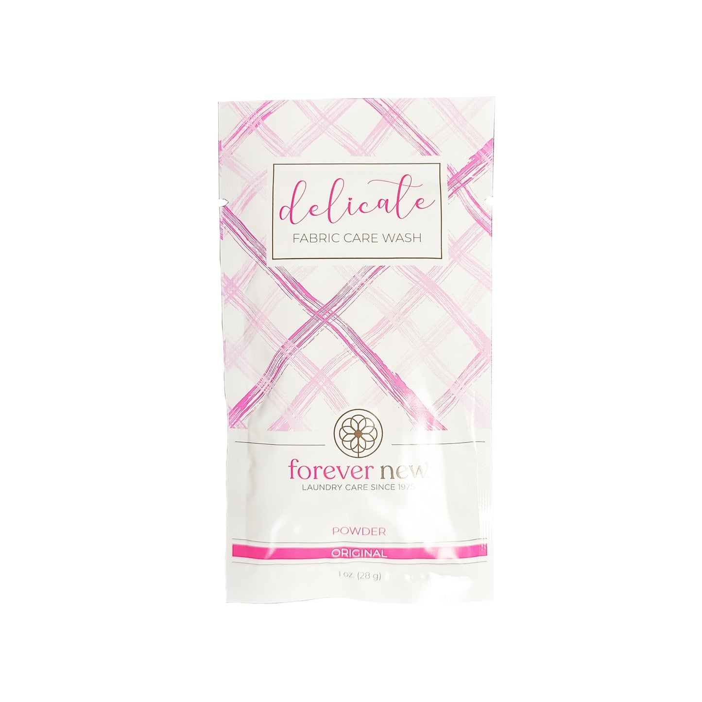FOREVER NEW Granular Detergent Powder - Delicate Laundry Care Wash - Original Scented, 1 oz Travel Packets x10