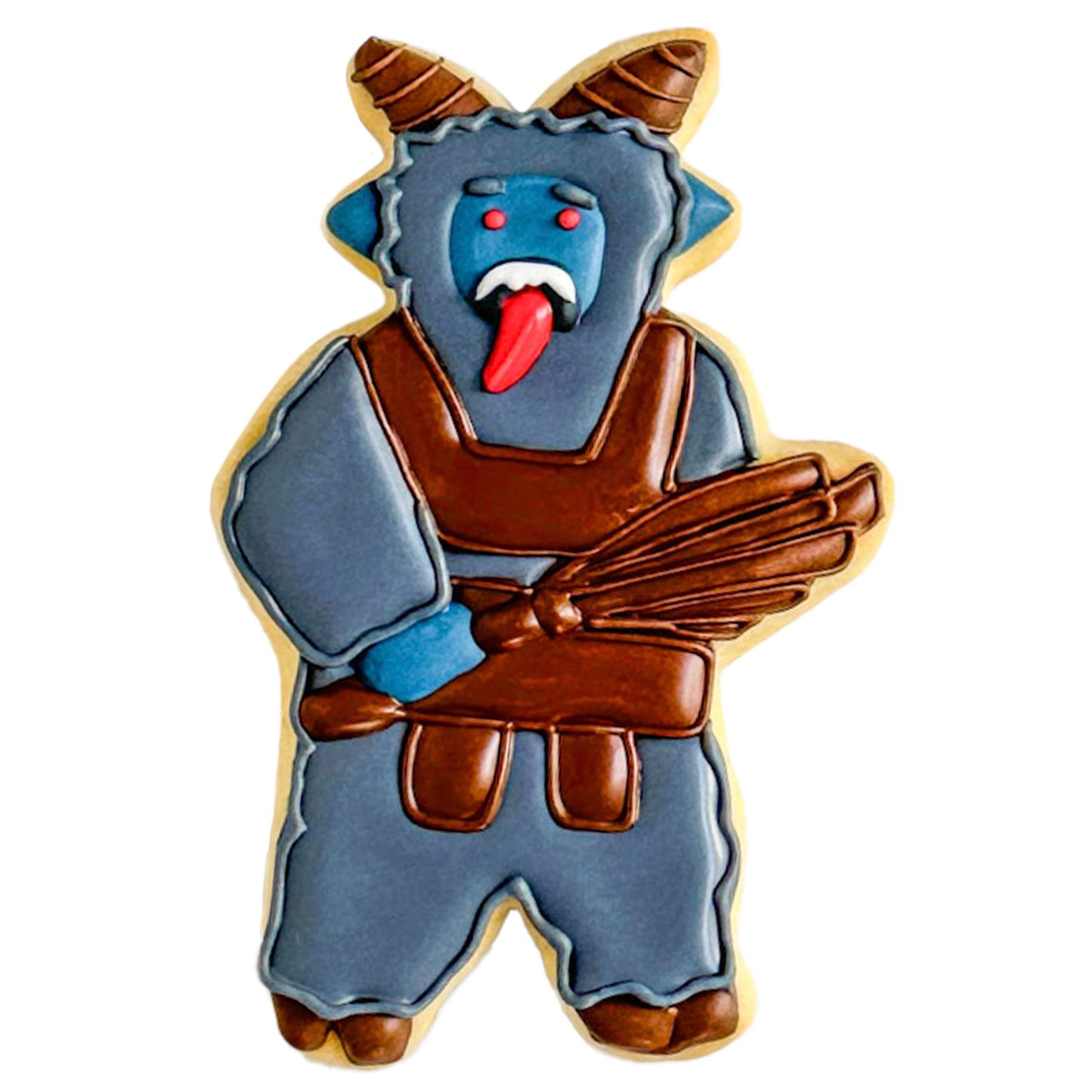 Christmas Krampus Cookie Cutter, 4" Made in USA by Ann Clark