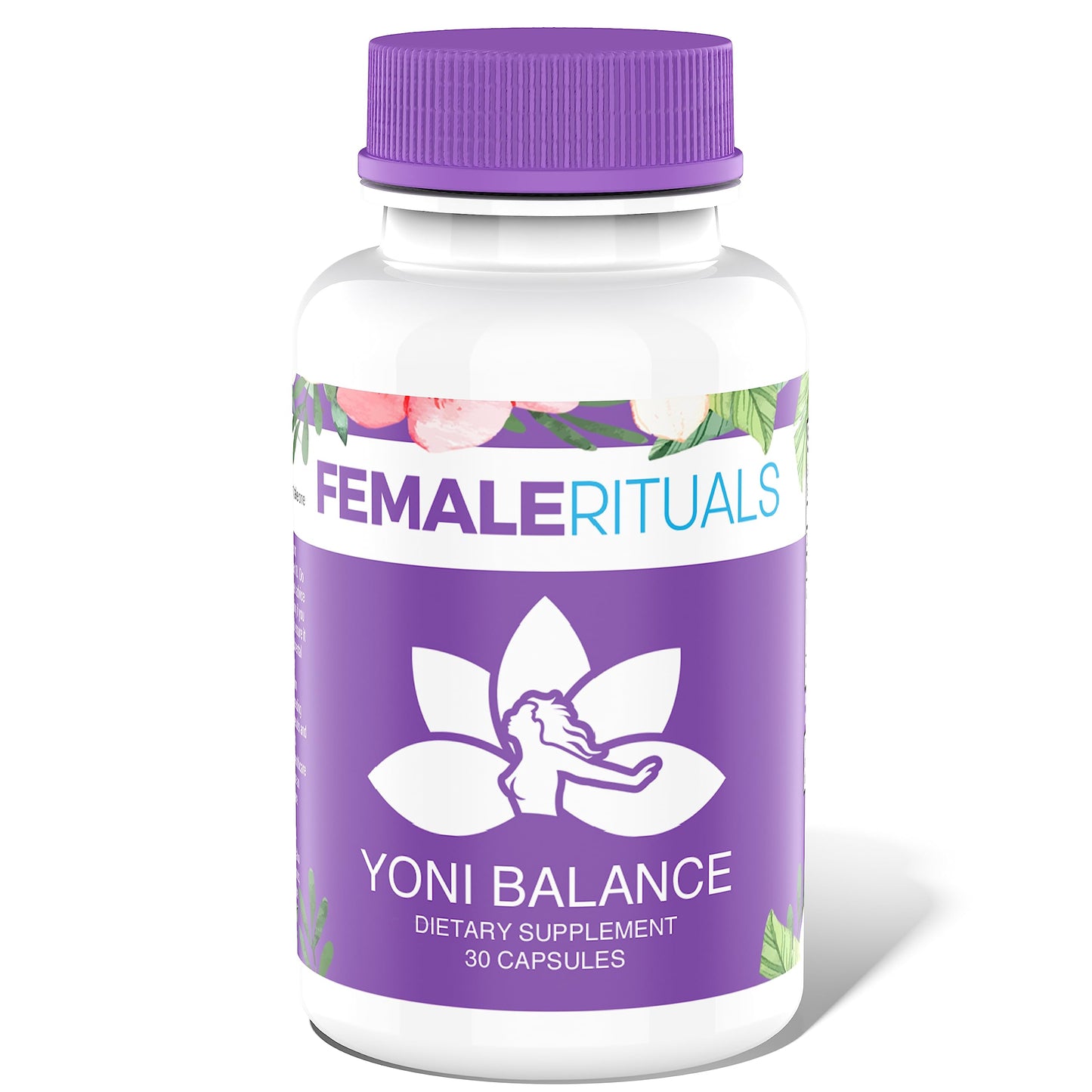 Yoni Balance Vaginal Tightening Pills | Natural Vagina Tightening & Moisture Capsules Ph Balance for Dryness | Increase Vaginal Wetness Kacip Fatimah - 30 Count Womens Wetness and Tightness Pills
