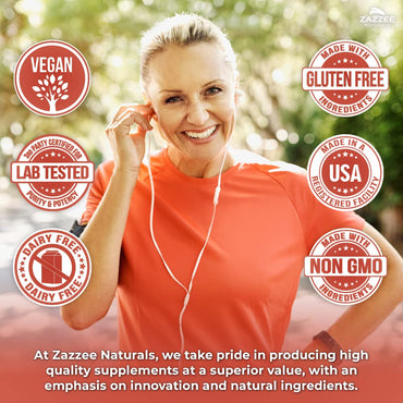 Zazzee GSE, 3X Triple Strength, 4 Ounces, 500 Servings, 300 mg per Serving, Premium Liquid Grapefruit Seed Extract Concentrate with Bioflavonoids, Vegan, Gluten Free, All-Natural, Made in The USA