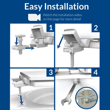 Mayfair NextStep2 Toilet Seat with Toddler Potty Training Seat Built-In, Slow Close, Easy Clean, Magnetic Removable Kids Seat, Made in USA