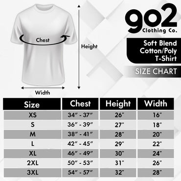 Go2 Men's Soft Blend T-Shirt, Made in USA