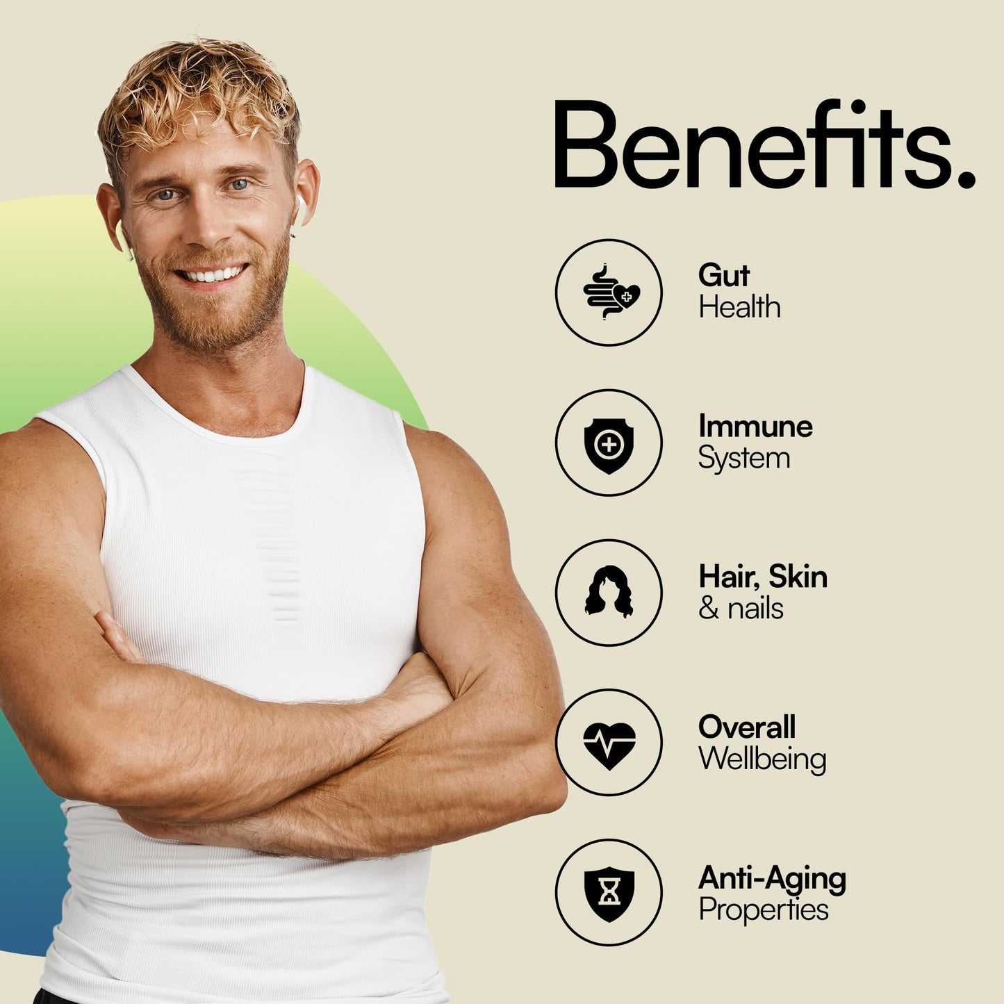 Heylo Premium Colostrum Powder – 100% Pure, Grass-Fed Bovine 40% IgG Supplement, Natural Gut Health Bloating Immunity Skin & Hair, Muscle Recovery, Rich in Immunoglobulins, 60 Servings