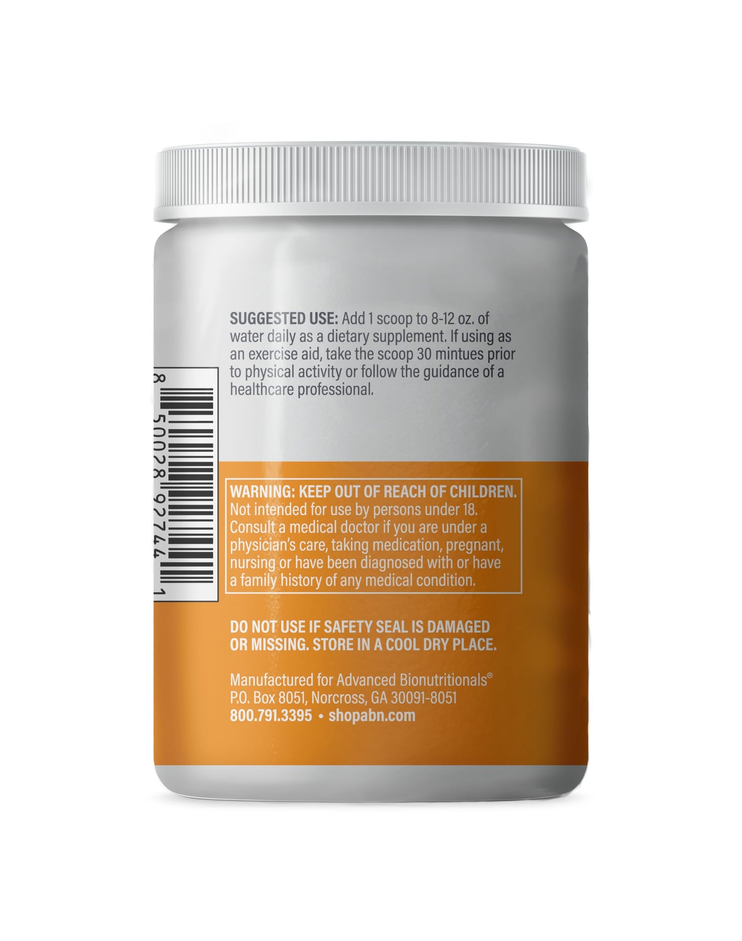 Advanced Bionutritionals – Advanced Amino Powder, Amino Acid Supplement, Build Muscle, Post Workout Recovery, Energy,Non-GMO, Gluten Free, Dairy Free, Vegan (30 Servings) (9.52oz, Citrus Zest)