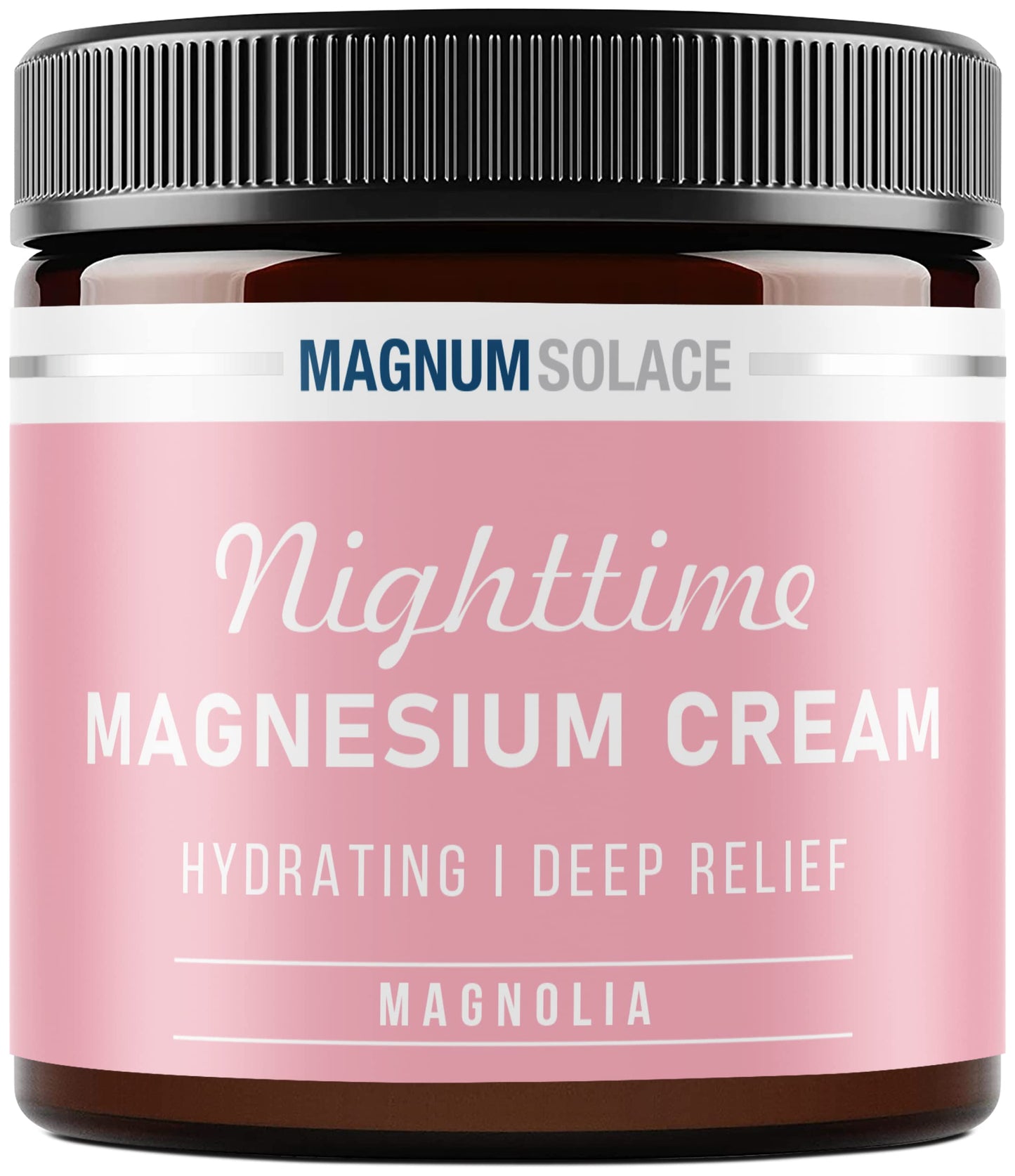 Magnesium Lotion – Nighttime Magnesium Cream – Apply to Legs, Arms or Chest - Topical Magnesium Chloride – USA Made and Safe for Kids (Magnolia)