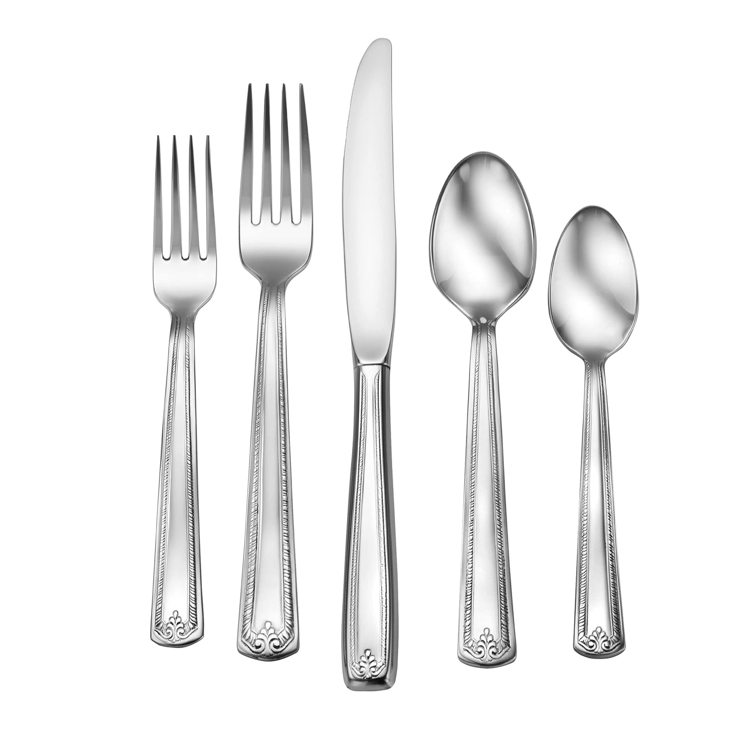 Liberty Tabletop Prestige 45 Piece Flatware Set for 8 Made in USA