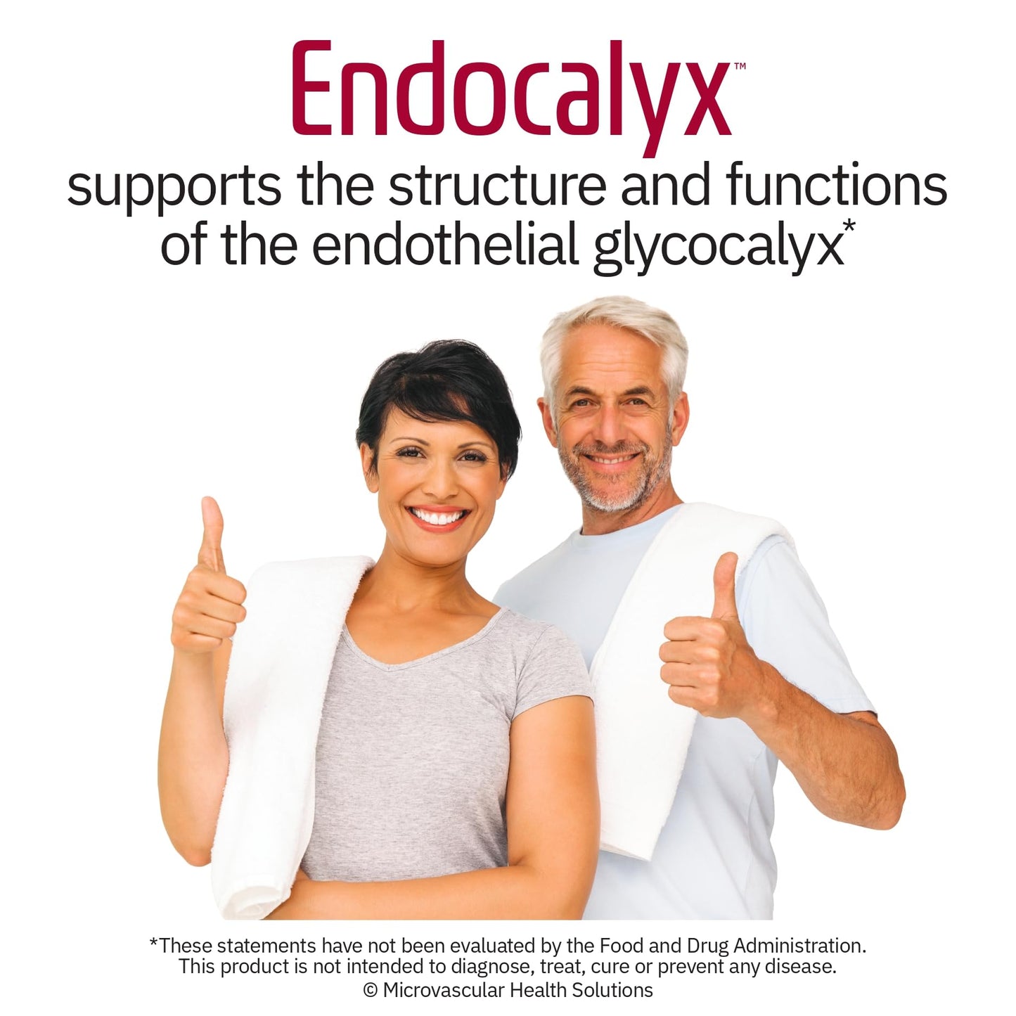 MYBODYRX Endocalyx Supplement - Endothelial Glycocalyx Support 60 Capsules - Vascular & Microcirculation Health - Clinically-Studied - Patented - Supports Nitric Oxide Functions