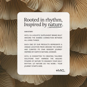 MYCL Cognizin Mocha Latte Mushroom Coffee - 175mg Cognizin Citicoline + 2,100mg Fruiting Body – Reishi, Lion’s Mane, Cordyceps & Chaga - Focus, Memory & Energy - Organic, Vegan - 15 Servings