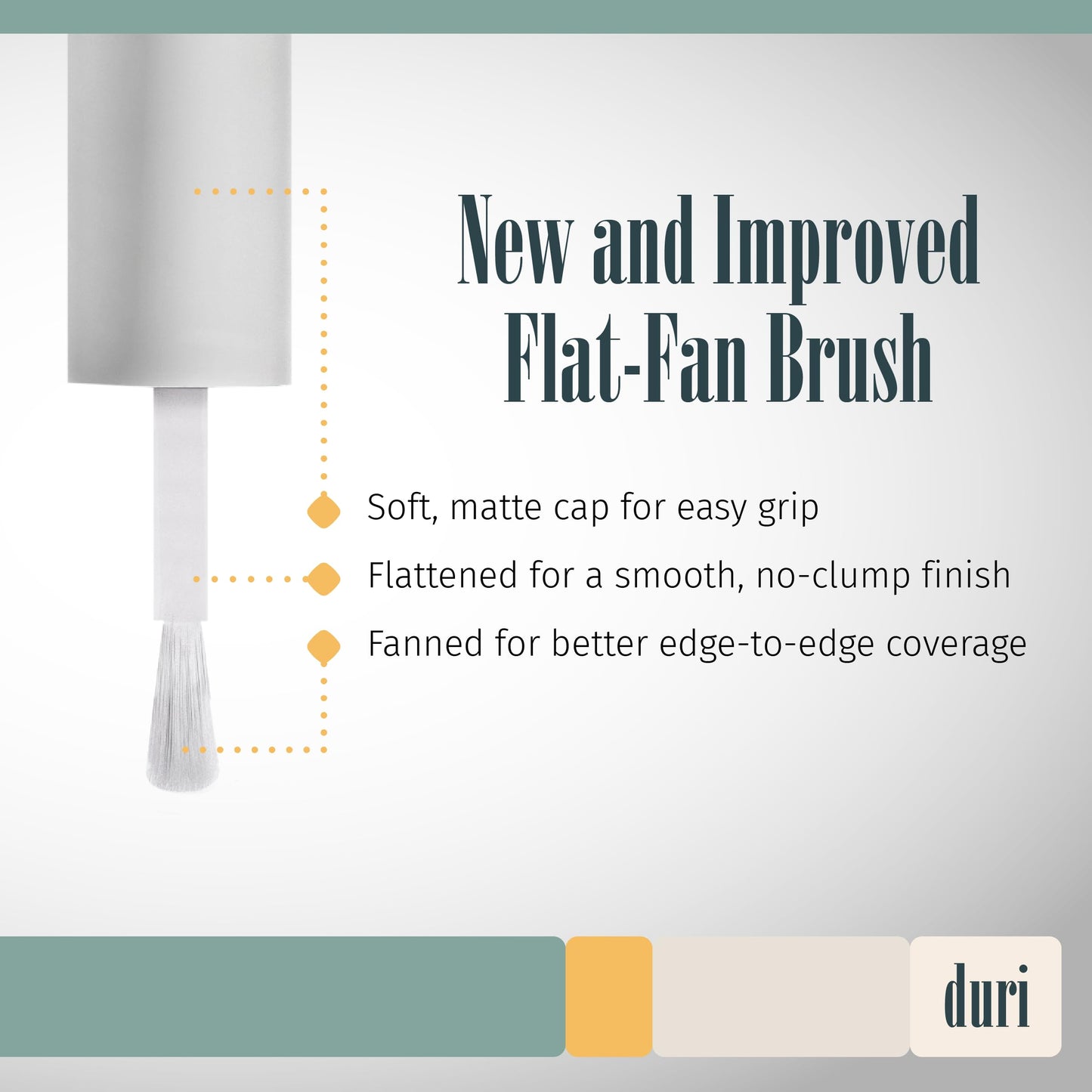 duri Nail Polish, 409 Ice And Desire, French Manicure Light Lavender Pink, Sheer Coverage, Fast Drying, 0.45 Fl Oz