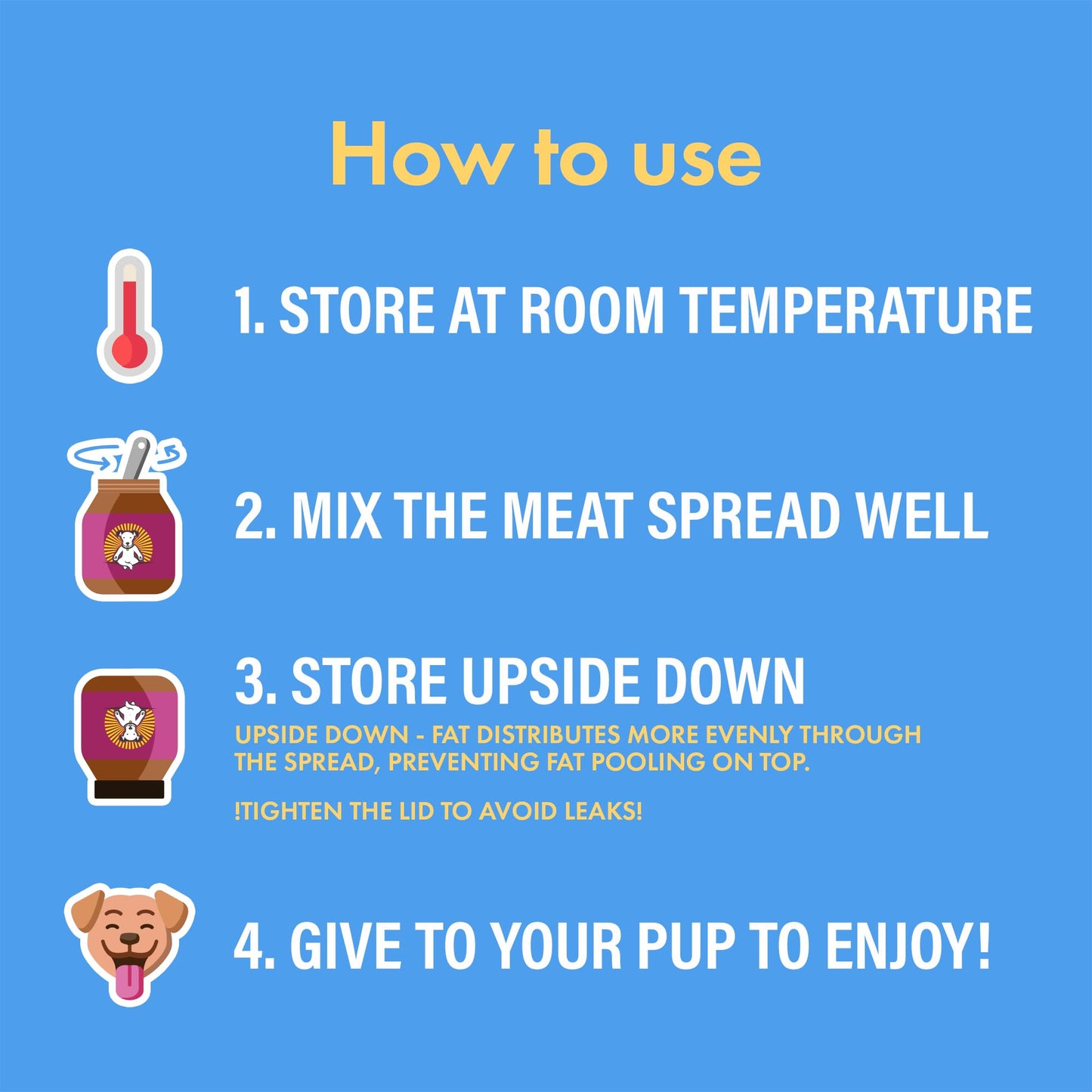 Visionary Pet Foods Beef Meat Spread - Healthy Dog Treat - Alternative to Dog Peanut Butter, Xylitol Free, No Sugar and Filler Free - Use on Lick Mat, Food Mixer, Pill Pockets - 12oz Jar