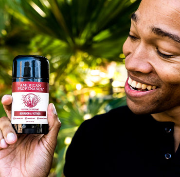 American Provenance Aluminum Free Natural Deodorant For Women and Men - Bourbon and Vetiver - 24 Hour Protection - Cruelty Free - Made in the USA (1 pack)
