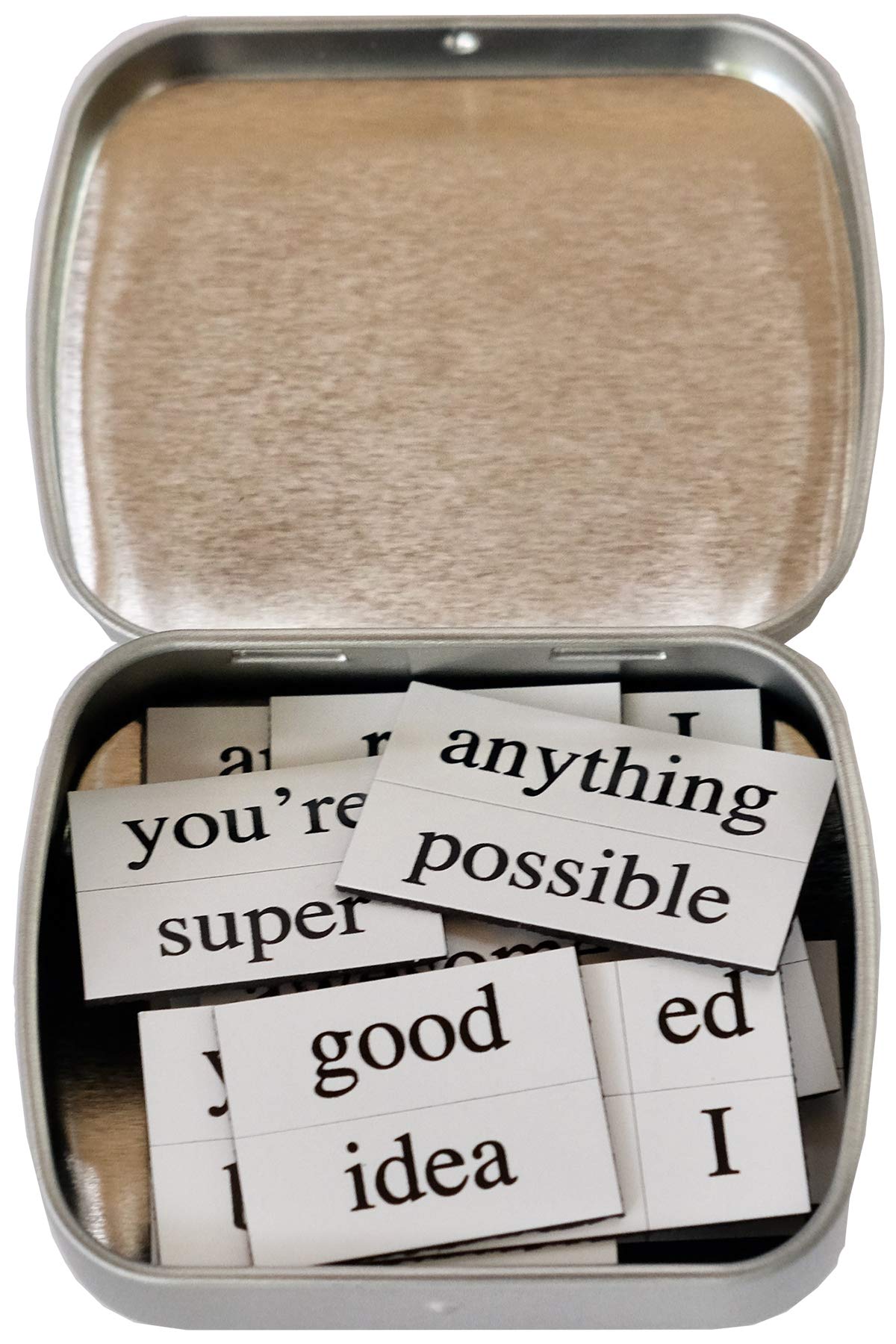 Magnetic Poetry - Little Box of Awesome Kit - Words for Refrigerator - Write Poems and Letters on The Fridge - Made in The USA