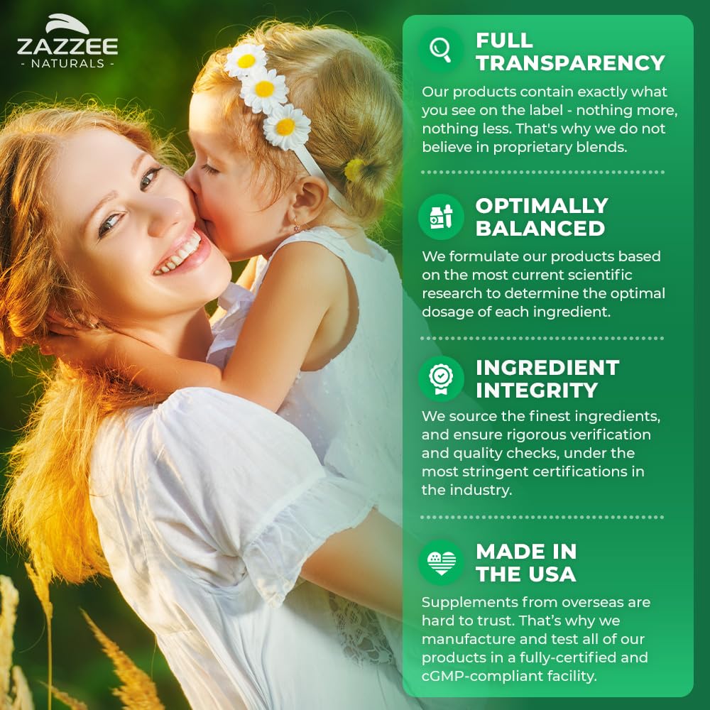 Zazzee Extra Strength Prenatal DHA 500 mg, 180 Enteric Coated Softgels, 1000 mg Omega 3’s, 1000 UI Vitamin D3, Burp Free, No Fishy Aftertaste, Superior Triglyceride Form, Purified Deep Sea Fish Oil