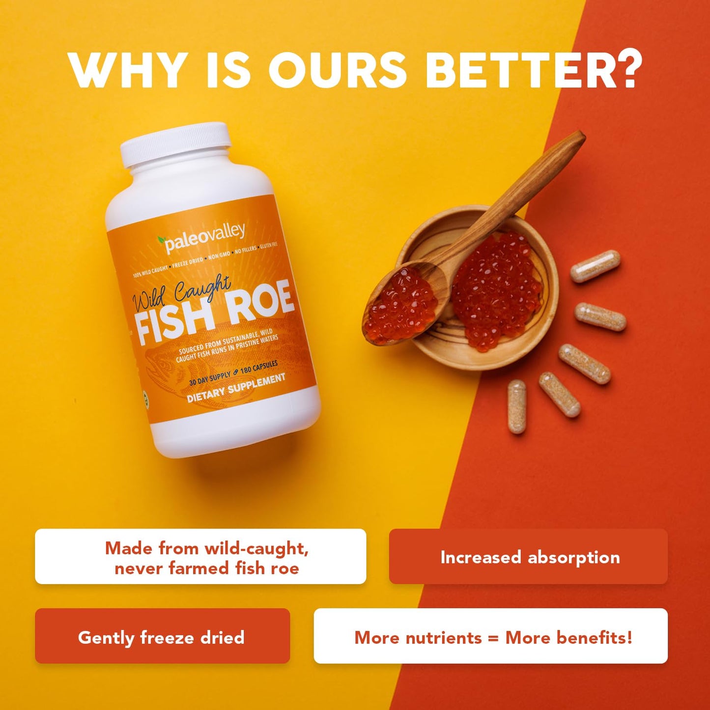 Paleovalley Wild Caught Fish Roe