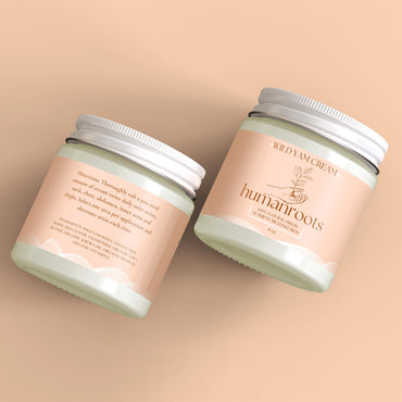 Wild Yam Cream - Menopause and PMS Support for Women, 4 oz, Organic Wild Yam Cream for Balance - Made With Chaste Tree Berry and Red Clover (Unscented/Herb-Infused)