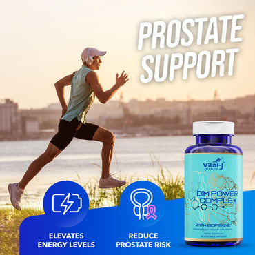 4-in-1 DIM Potent Complex 300mg - Estrogen Balance and Metabolism, Energy & Menopause Support Supplement with Bioperine (x4), Calcium and Broccoli Extract - for Women and Men 30 Servings