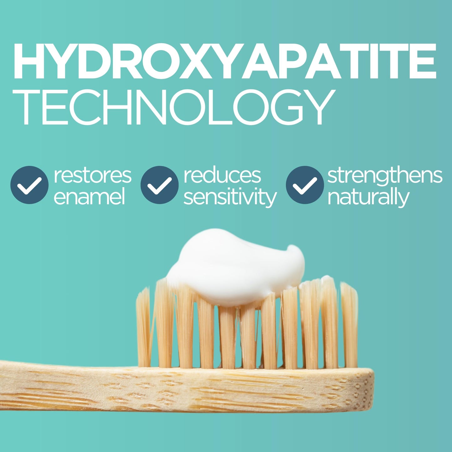 Wellnesse Whitening Hydroxyapatite Toothpaste with Xylitol, Natural Fluoride-Free Teeth Whitening Toothpaste for Adults, Strengthens Enamel, Supports Gum Health, Fresh Mint Flavor, 4 oz (Pack of 1)