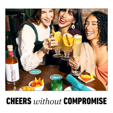 RITUAL ZERO PROOF Whiskey Alternative | Award-Winning Non-Alcoholic Spirit | 25.4 Fl Oz (750ml) | Only 5 Calories | Sustainably Made in USA | Make Delicious Alcohol Free Cocktails