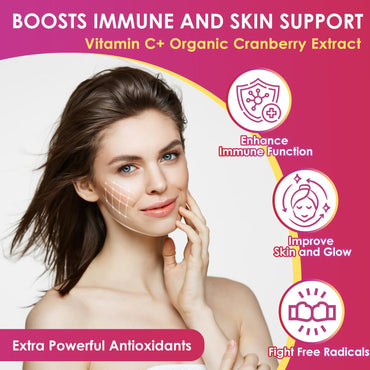 Probiotics for Women Digestive Health, Vaginal probiotics 120 Billion CFU 31 Strains with Digestive Enzymes & Prebiotics & D Mannose & Cranberry for Urinary Tract, 90 Capsules