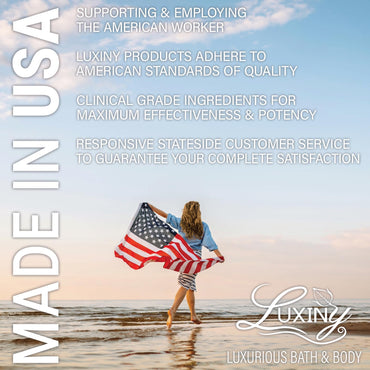 Luxiny Travel Shampoo and Conditioner Bar - Plant-Based, Multipurpose, TSA Compliant, Eco-Friendly, Sulfate & Paraben-Free, Suitable for All Hair Types & Color-Treated Hair, 200 grams, Bay Rum Scent