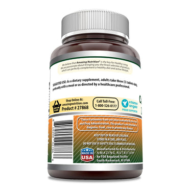 Amazing Formulas Calcium Magnesium Zinc + D3 Supplement | Non-GMO | Gluten-Free | Made in USA