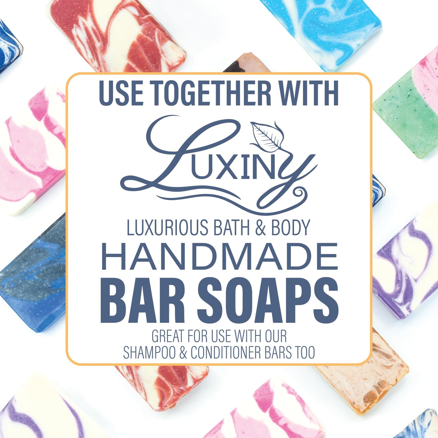Soap Savers for Bar Soap/ShampooConditioner Bars,Made in USA by Luxiny|Lifts Bars in Soap Dishes&Shower Soap Holders|Handmade Soap Last Longer|Bars Dry Between uses(2 Pc,Purple Butterfly,Pink Flower)