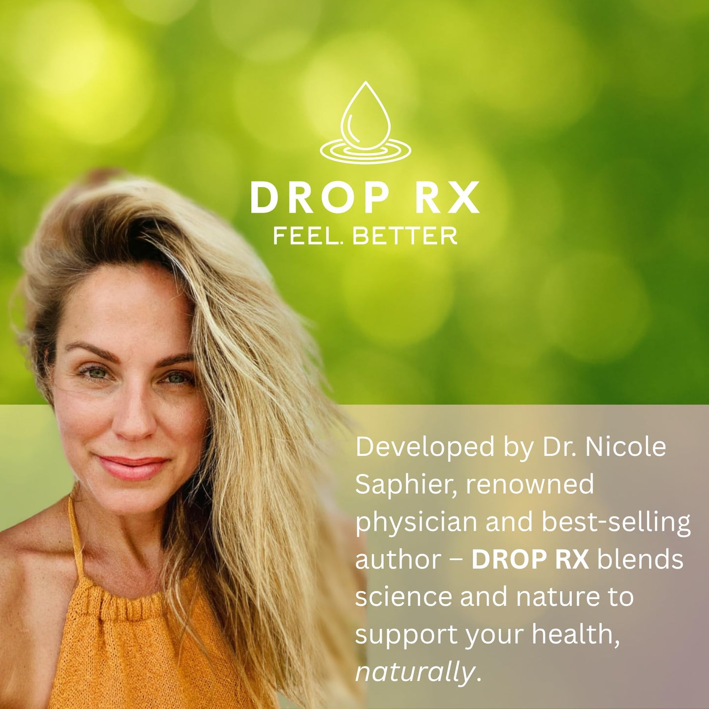 Drop Rx Intimacy by Dr. Nicole Saphier – Organic Maca Root, Ginkgo Biloba & Tribulus Terrestris, Liquid Supplement for Support, Non-GMO, Vegan, Gluten-Free, Kosher, Made in USA (2 Fl Oz)
