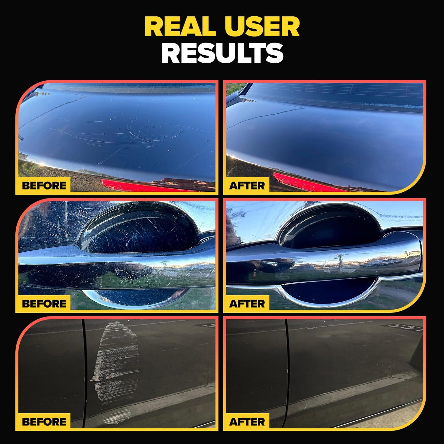 Carfidant Scratch and Swirl Remover - Car Scratch Remover for Paint Scratches - Rubbing Compound for Cars