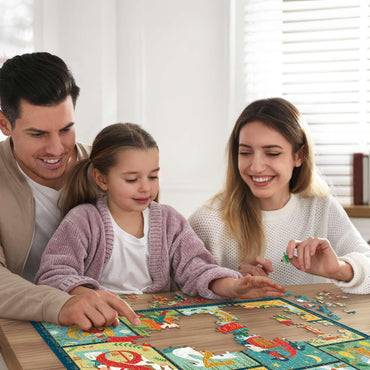 Boardwalk Puzzles 12 Days of Christmas, 1000 Piece Jigsaw Puzzle for Adults, Made in USA