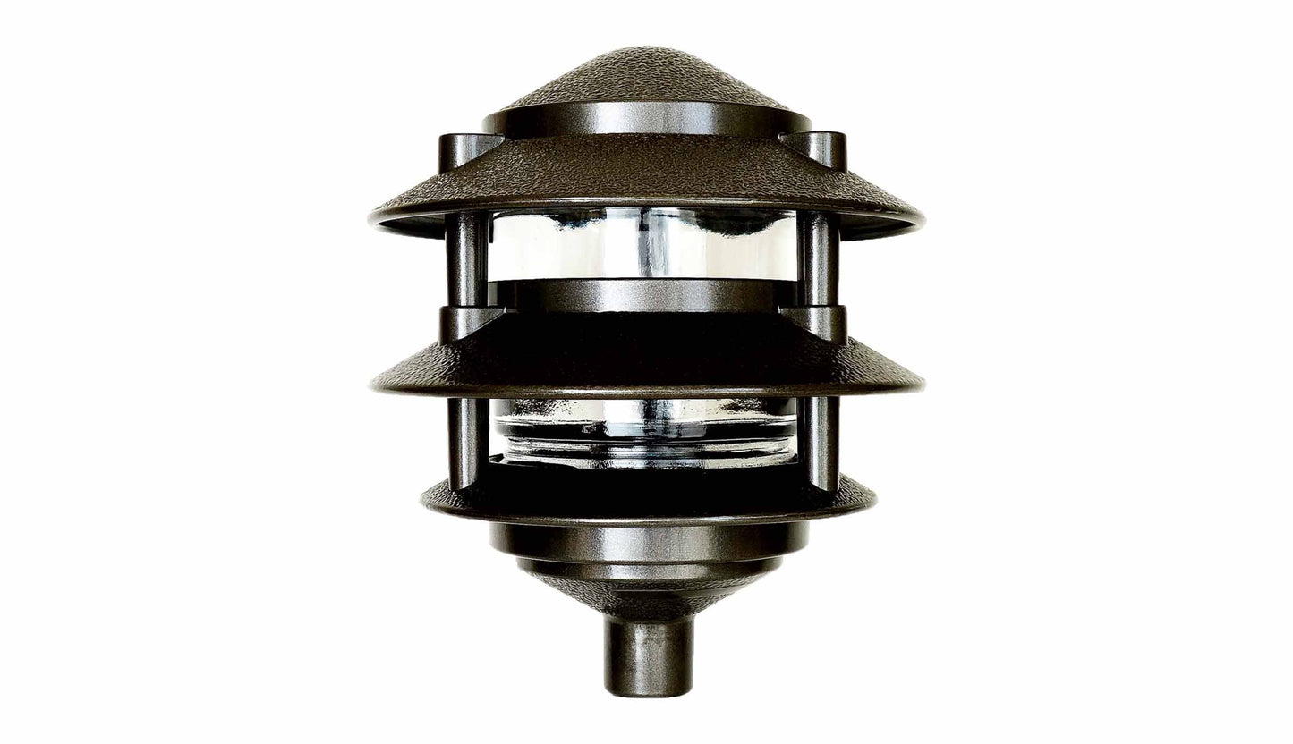 Greenfield PL3TBR Made in USA Weatherproof Path Light, Bronze