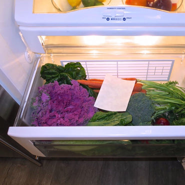 FRESHPAPER Keeps Fruits & Vegetables Fresh for 2-4x Longer, Made in the USA by The FRESHGLOW Co