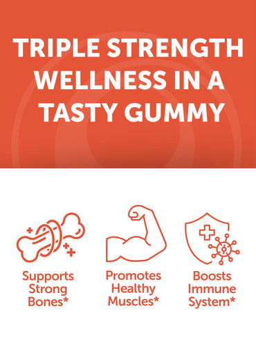 Lunakai USA Made Calcium Gummies with Magnesium, Zinc, Vitamin D3 & K2 for Women, Men & Kids – Delicious Calcium Magnesium Zinc D3 Supplement for Bone, Muscle & Immune Support, 60ct