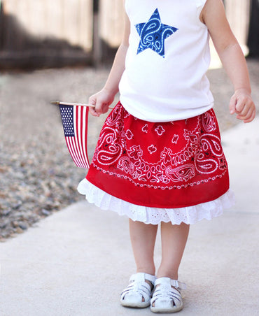 American Heritage Cotton Bandanas - Made in USA - Sold by Vets - Pack of 3