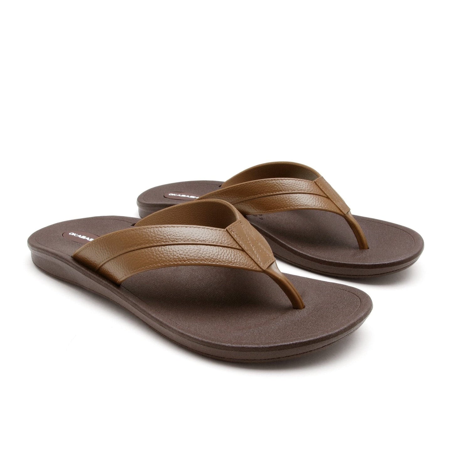 OKABASHI Men's Voyager Flip Flop | Sculpted Footbed w/Nonslip Grip | Slip Resistant & Waterproof | Sustainably Made in the USA