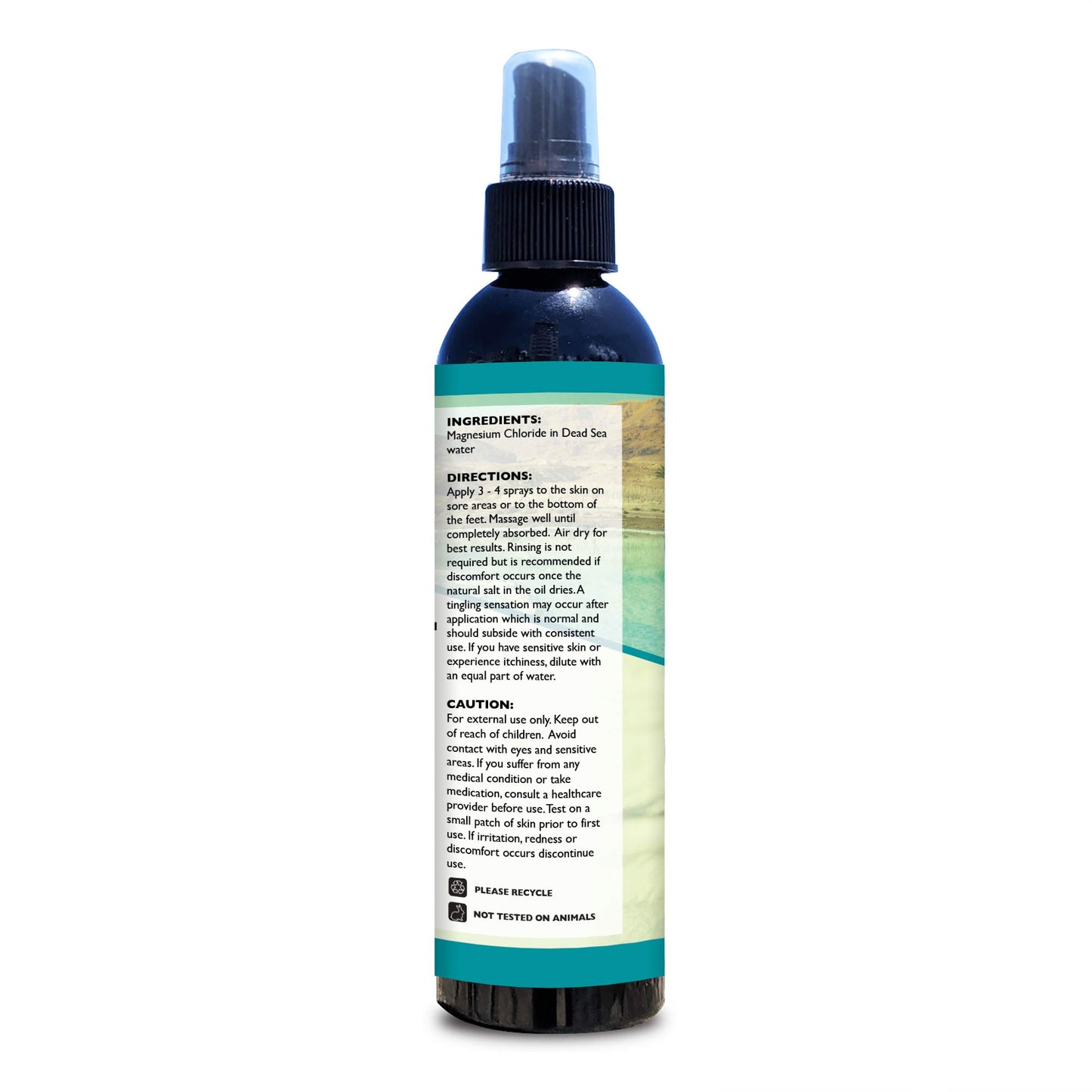 Aromasong Magnesium Spray - Extra Strength (23mg in Each Spritz) 8 Oz Refill Bottle, Natural and Pure Magnesium Oil Spray - Made in The USA - for Leg Discomfort and Promotes a Calm Sleep