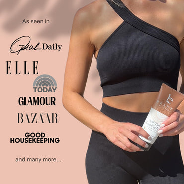 Beauty by Earth Self Tanner - USA Made with Natural & Organic Ingredients, Moisturizing Self Tanning Lotion with Aloe Vera & Coconut for a Natural Glow, Streak-Free Fake Tan