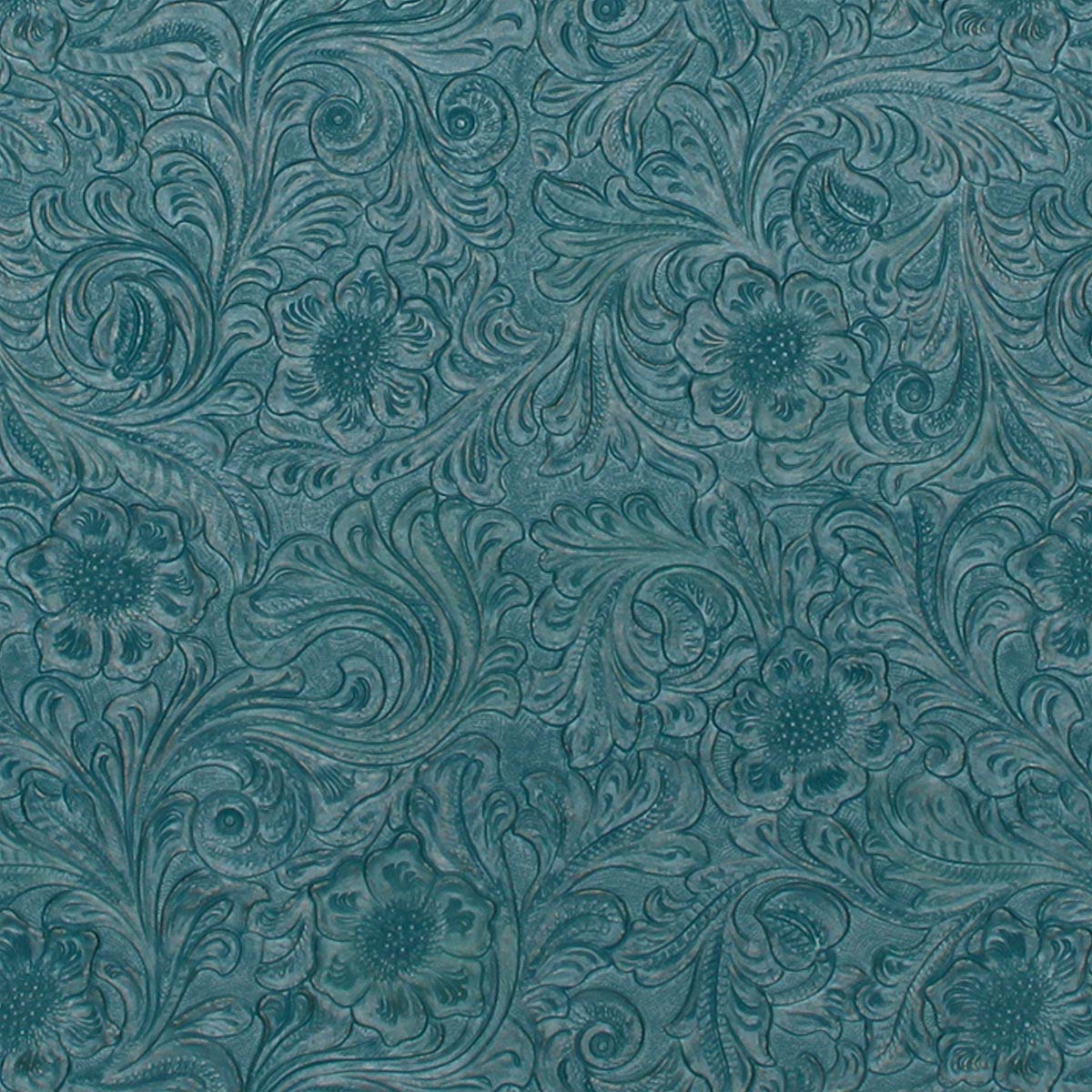 Danny K. Women's Tapestry Crossbody Cell Phone or Passport Purse, Handmade in USA (Tanner/Teal)