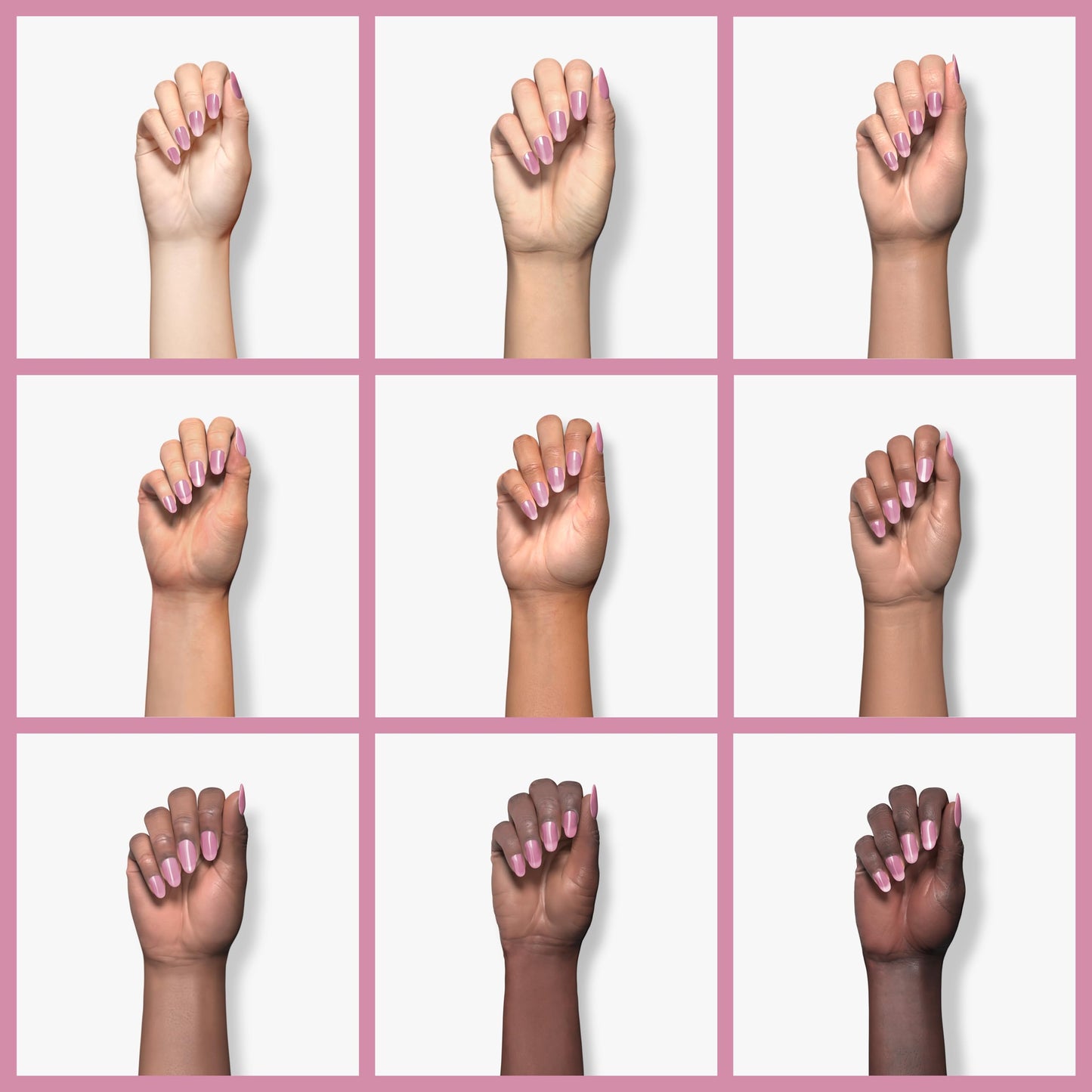 duri Nail Polish, 409 Ice And Desire, French Manicure Light Lavender Pink, Sheer Coverage, Fast Drying, 0.45 Fl Oz